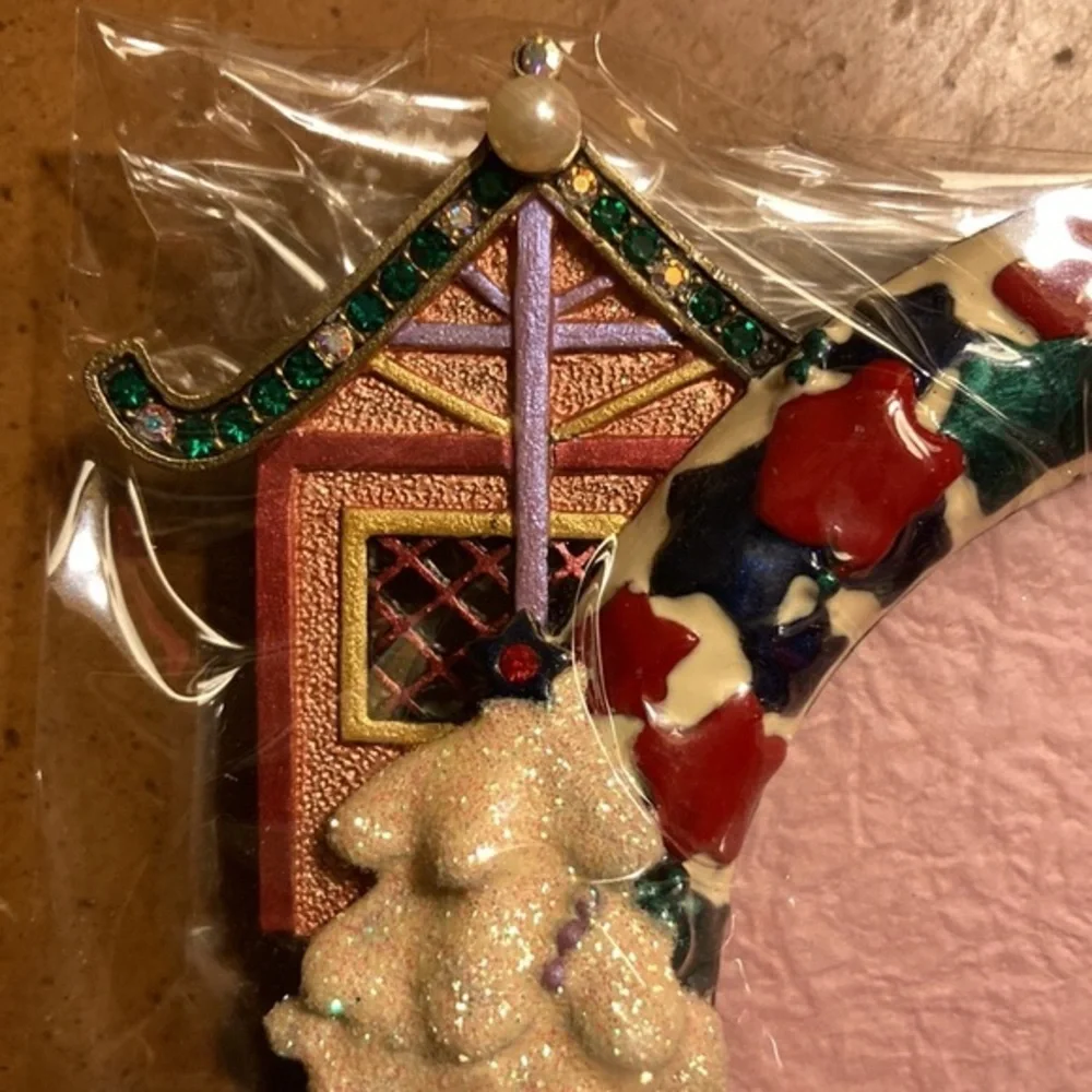 Brand new still sealed Rucinni Christmas picture frame